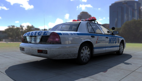 nypd car 3d obj - NYPD_Police by damaggio