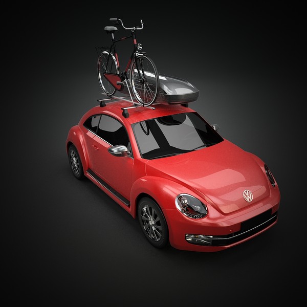 3ds max beetle roof rack - Roof  Rack Set by QLEE