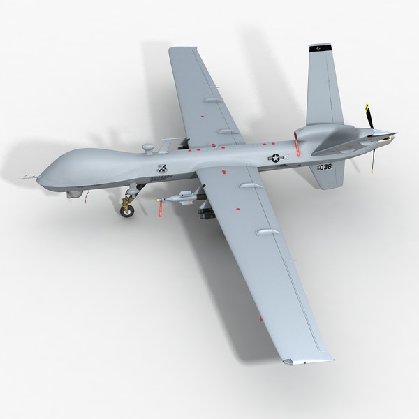 mq-9 predator 3d max - MQ-9 Predator by HD_Ready