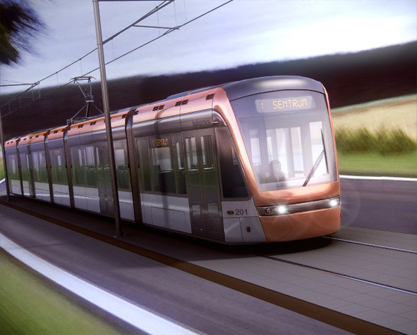 Variotram Bergen Norway Bybannen city liner 3D Models
