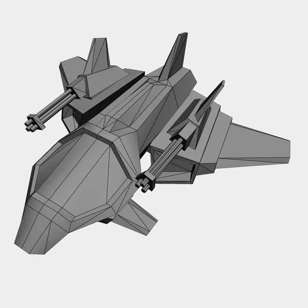 3d 8 small space ships - 8_small_space_ships.rar by Angryfly