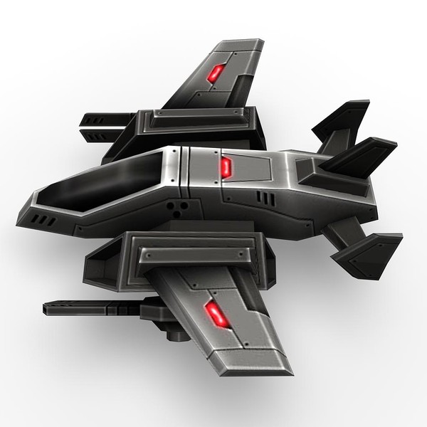 3d 8 small space ships - 8_small_space_ships.rar by Angryfly
