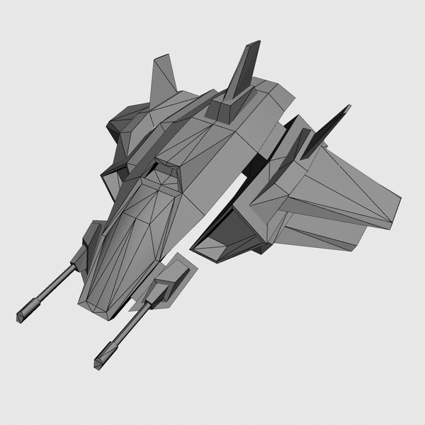 3d 8 small space ships - 8_small_space_ships.rar by Angryfly