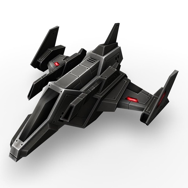 3d 8 small space ships - 8_small_space_ships.rar by Angryfly
