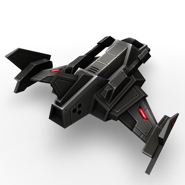 3d 8 small space ships - 8_small_space_ships.rar by Angryfly