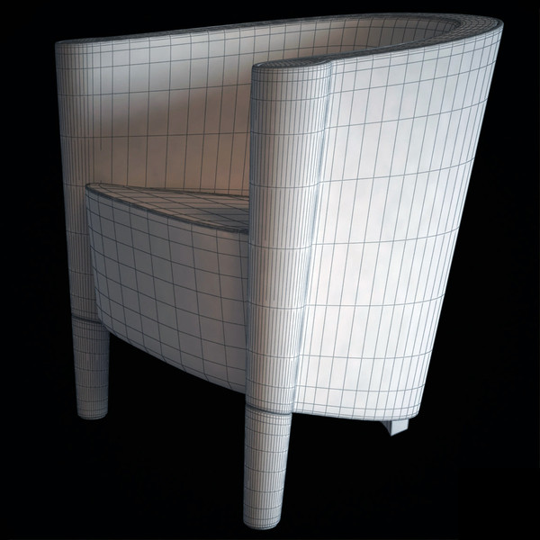 rich armchair moroso - 3d 3ds - Moroso - Rich Armchair by marco brunori