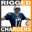 NFL Player San Diego Chargers Rigged