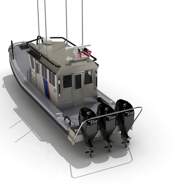 3d cbp safe boat model - Interceptor Class 33 ft SAFE Boat by virtualciti