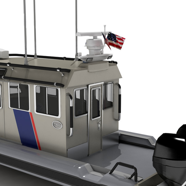3d cbp safe boat model - Interceptor Class 33 ft SAFE Boat by virtualciti