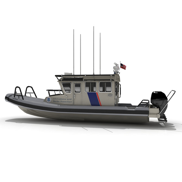 3d cbp safe boat model - Interceptor Class 33 ft SAFE Boat by virtualciti