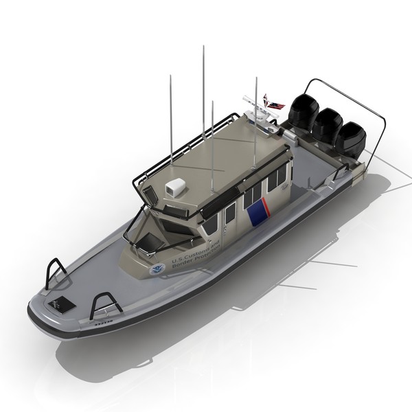 3d cbp safe boat model - Interceptor Class 33 ft SAFE Boat by virtualciti