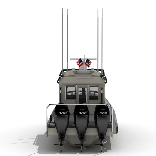 3d cbp safe boat model - Interceptor Class 33 ft SAFE Boat by virtualciti