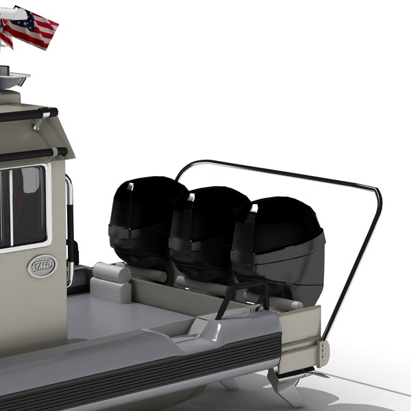 3d cbp safe boat model - Interceptor Class 33 ft SAFE Boat by virtualciti