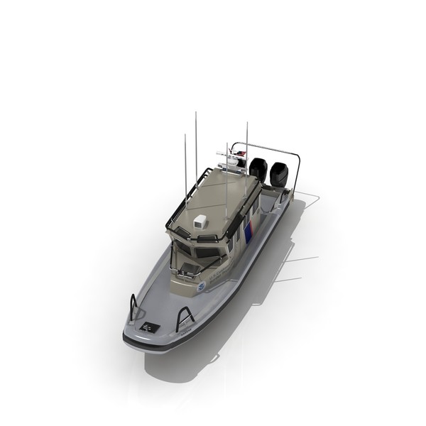 3d cbp safe boat model - Interceptor Class 33 ft SAFE Boat by virtualciti
