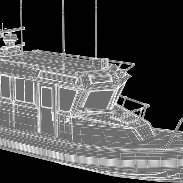 3d cbp safe boat model - Interceptor Class 33 ft SAFE Boat by virtualciti