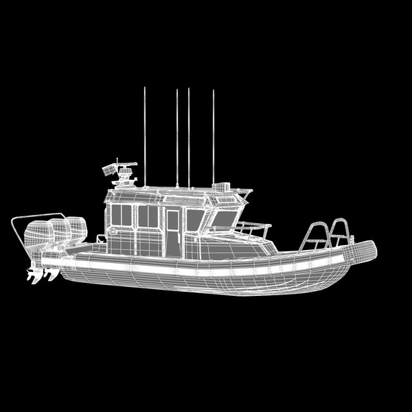 3d cbp safe boat model - Interceptor Class 33 ft SAFE Boat by virtualciti