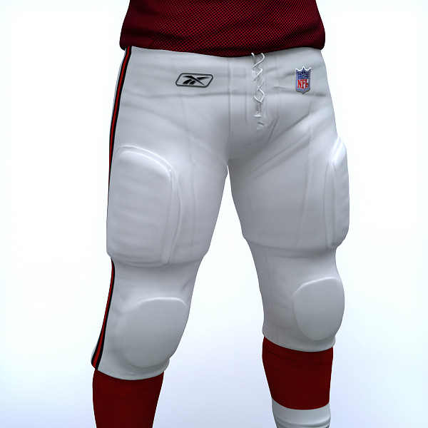 3d 3ds atlanta falcons nfl player - NFL Player Atlanta Falcons by cgshape