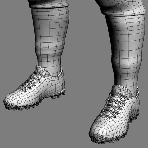chicago bears nfl player 3d model - NFL Player Chicago Bears by cgshape