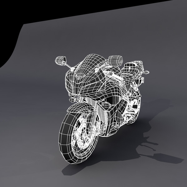 3d model bike honda cbr600rr - Honda cbr600rr by ignisfatuus