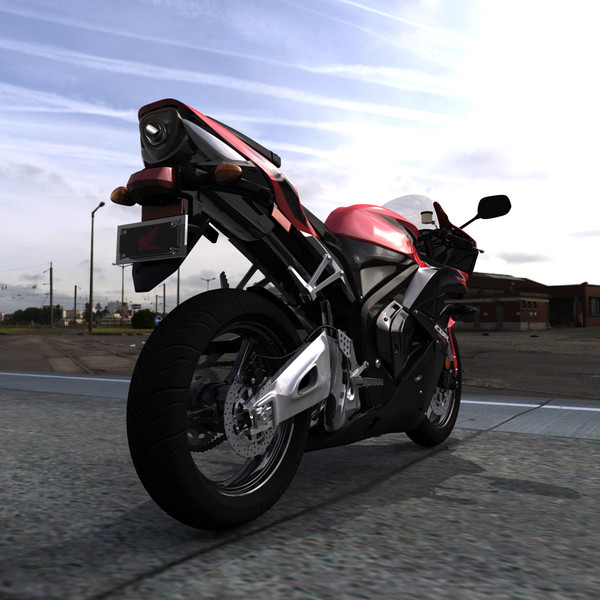3d model bike honda cbr600rr - Honda cbr600rr by ignisfatuus