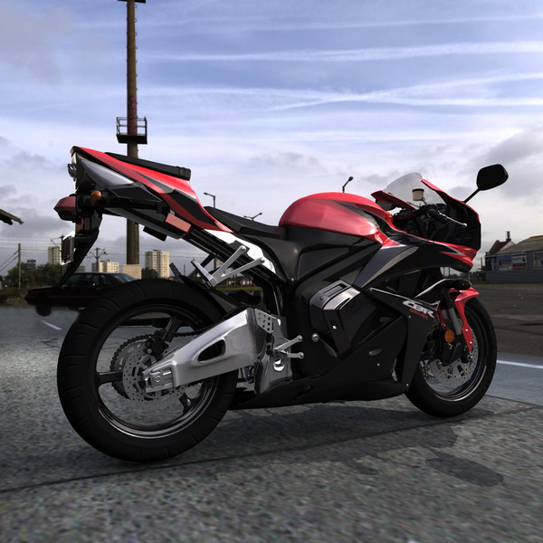 3d model bike honda cbr600rr - Honda cbr600rr by ignisfatuus