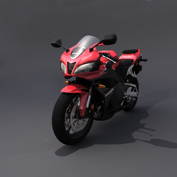 3d model bike honda cbr600rr - Honda cbr600rr by ignisfatuus