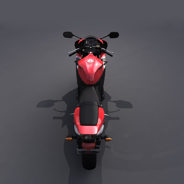 3d model bike honda cbr600rr - Honda cbr600rr by ignisfatuus