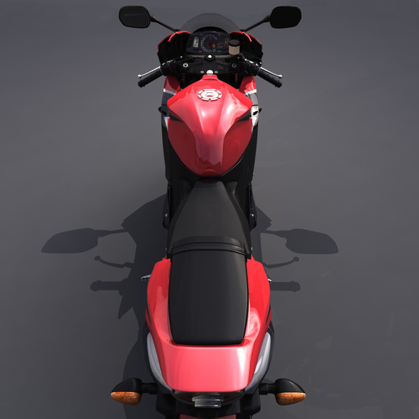 3d model bike honda cbr600rr - Honda cbr600rr by ignisfatuus