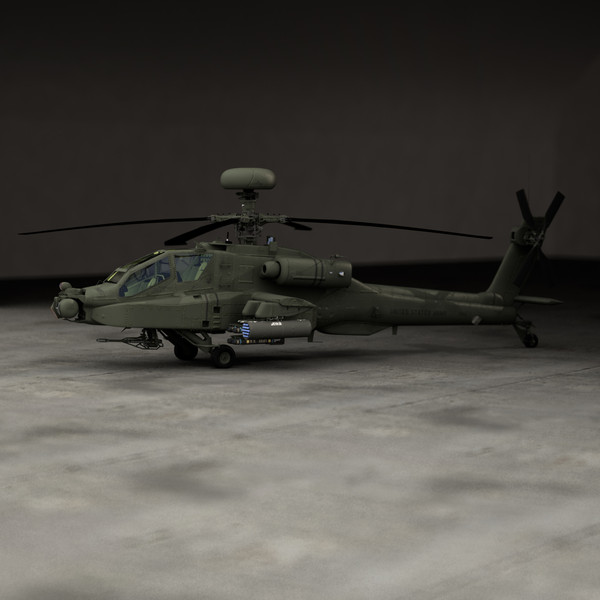 Apache Longbow Helicopter 3D Models Apache Longbow Helicopter 3D Models