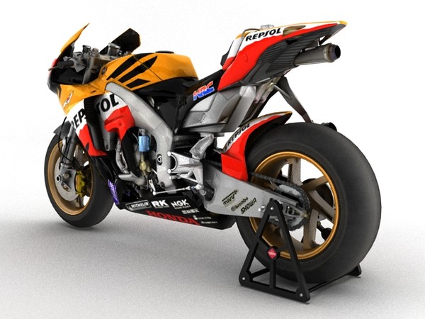 2 motorcycle honda 3d max - Superbike pack 2 by fabelar