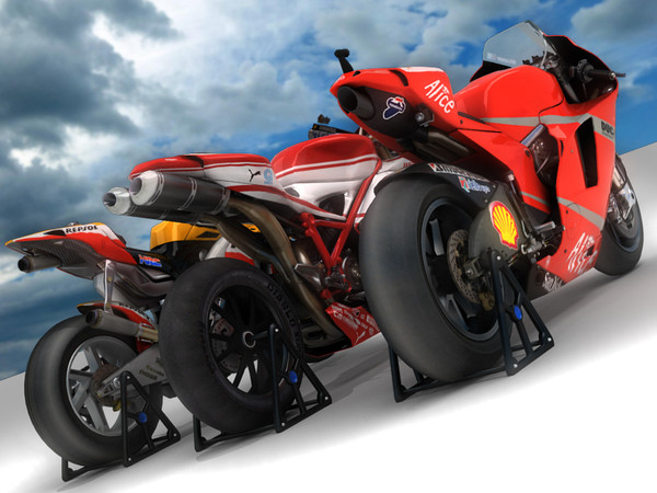 3 motorcycles honda 3d max - Superbike pack 3 by fabelar