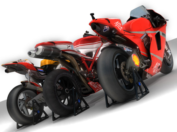 3 motorcycles honda 3d max - Superbike pack 3 by fabelar