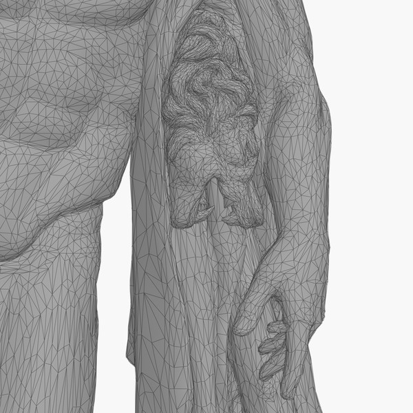 colossal statue hercules farnese 3d max - Hercules Farnese by clay master
