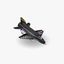 X-15 Low-Poly