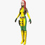 Maya - Action Girl + Morph Targets