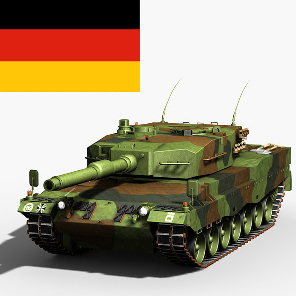 3d 3ds challenger leopard m551 - Modern Tanks collection by Sandu_Bublic