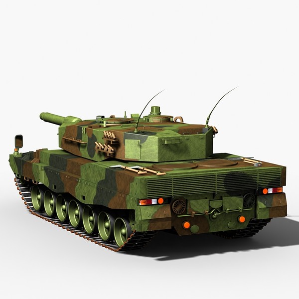 3d 3ds challenger leopard m551 - Modern Tanks collection by Sandu_Bublic