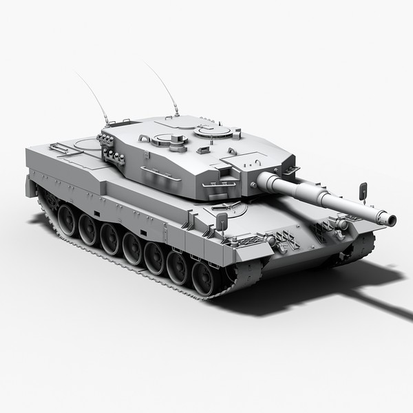 3d 3ds challenger leopard m551 - Modern Tanks collection by Sandu_Bublic