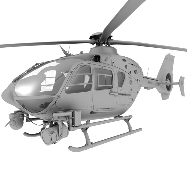 EC-135 Police 3D Models