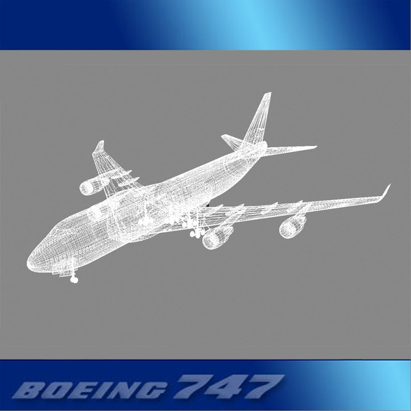 Boeing 747-400 Airliner (Air Canada)