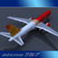 Boeing 757-200 Low Poly