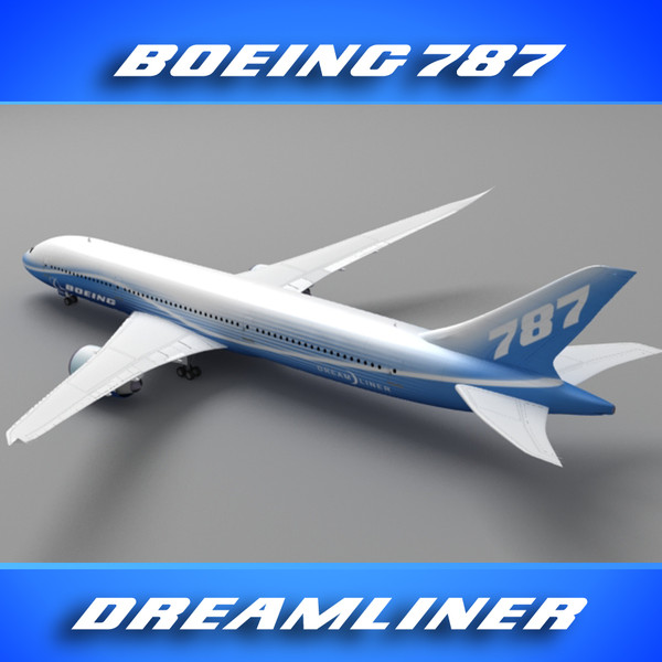 3d 787 dreamliner house colors - 787 (House Colors) by PerspectX