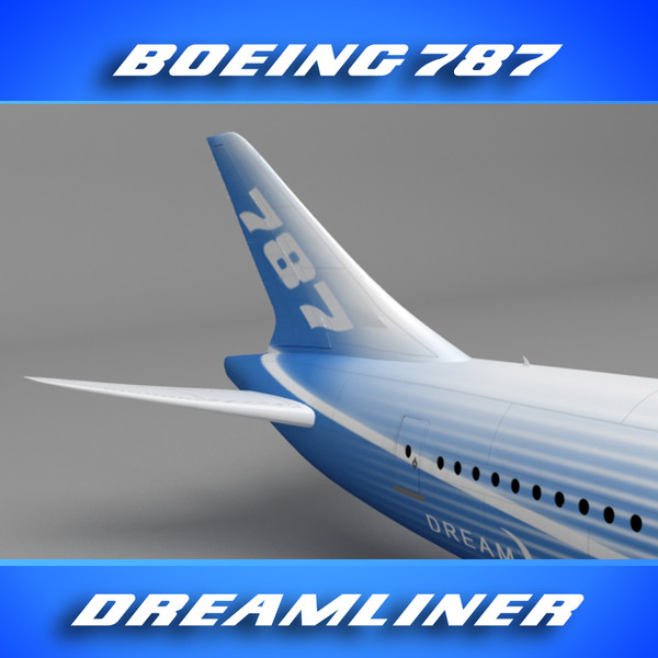 3d 787 dreamliner house colors - 787 (House Colors) by PerspectX