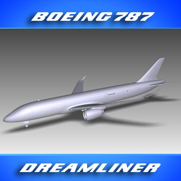 3d 787 dreamliner house colors - 787 (House Colors) by PerspectX