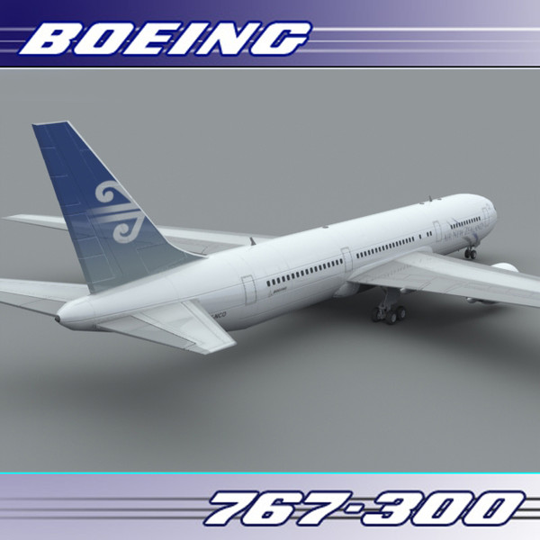 Boeing 767-300 (Air New Zealand) Stock Photography