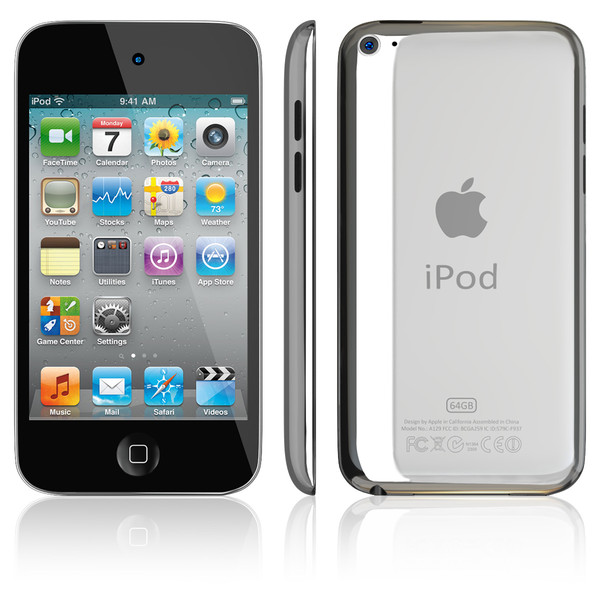 Apple iPod Touch 3D Models