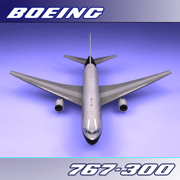 3dsmax 767-300 ups - Boeing 767-300 (UPS) by PerspectX