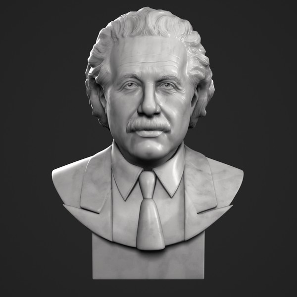 Einstein Bust 3D Models