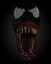 Venom Marvel comic figure head