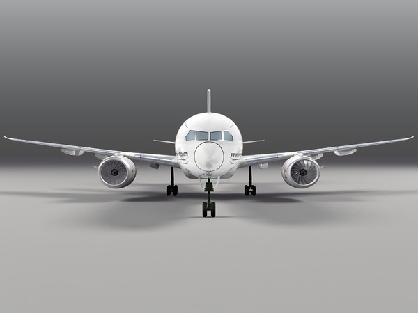 3d model fly emirates - emirates by hahm12